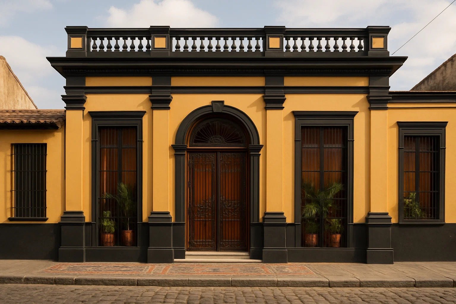 Estilo Colonial Neoclásico: Elegancia que Resalta en Comalcalco